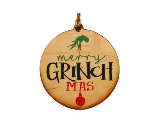 Ornament; Merry Grinchmas
