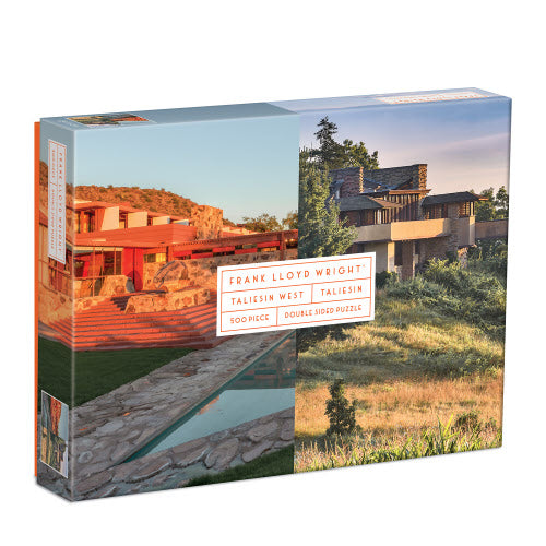 FLW; Taliesin/Taliesin West Double Sided Puzzle