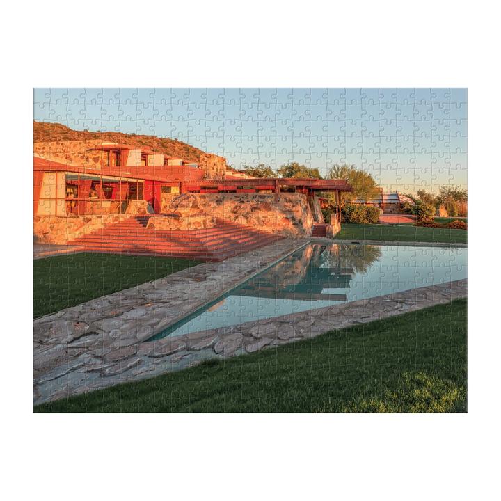 FLW; Taliesin/Taliesin West Double Sided Puzzle