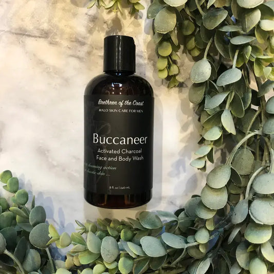 Halo Artisan Skin Care; Buccaneer Activated Charcoal Face & Body Wash