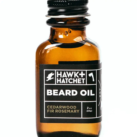 Hawk & Hatchet; Cedarwood, Fir & Rosemary Beard Oil