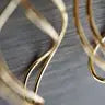 Hygge Jewelry; Small Spiral Earrings