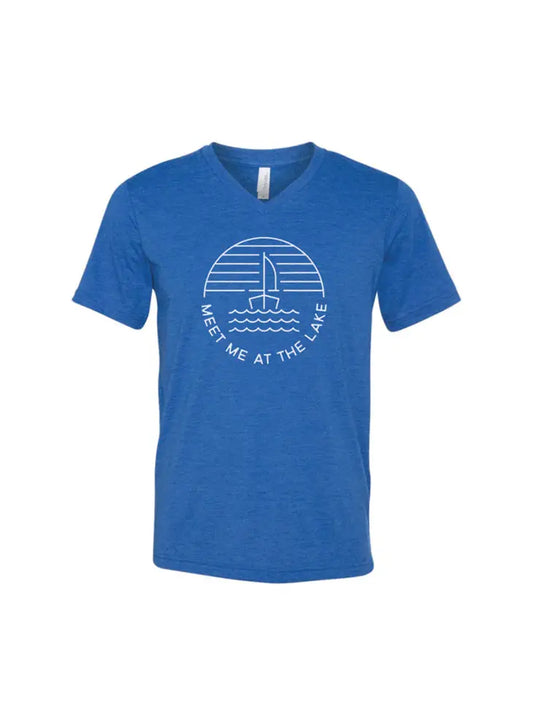 T-Shirt, Meet Me At The Lake (Royal Blue)